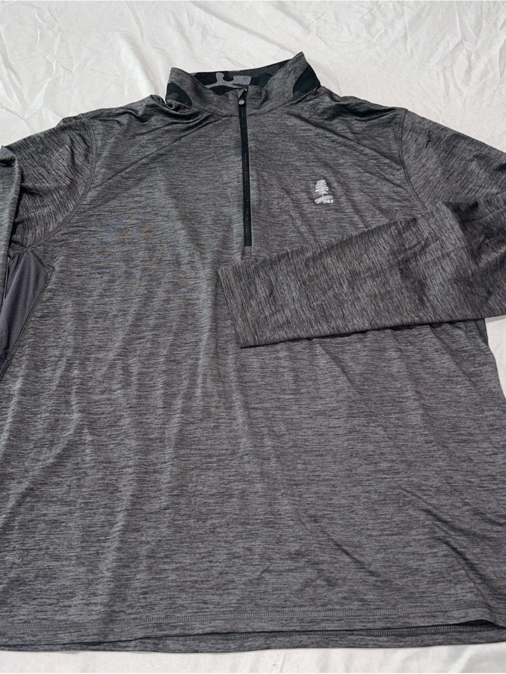 Greyson Guide Sport 1/4 Zip Mens  XL Pullover Dri Fit Classic Performance Gray - Picture 6 of 16